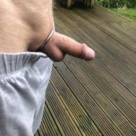 Semi with a bit of pre cum.. tastes nice :) - Rate My Wand