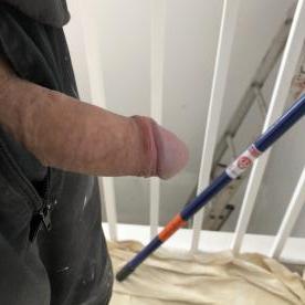 Cock out while painting - Rate My Wand