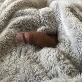 Nice and warm in my wifes dressing gown - Rate My Wand