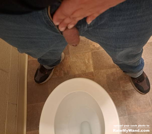 Tried to pee like a man...I better sit down. - Rate My Wand
