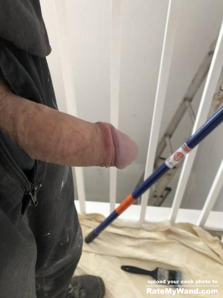 Cock out while painting - Rate My Wand