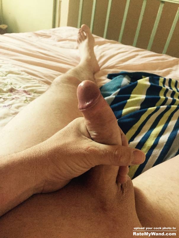 Husbands hard cock after he's just shaved. - Rate My Wand