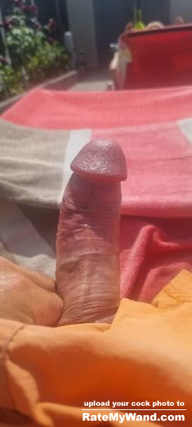 cock out in the garden - Rate My Wand