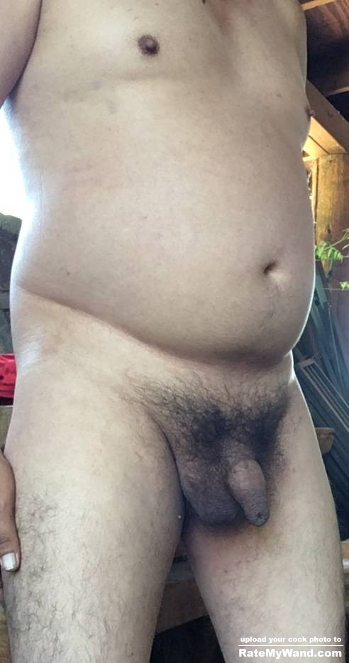 Hairy uncircumcised penis - Rate My Wand