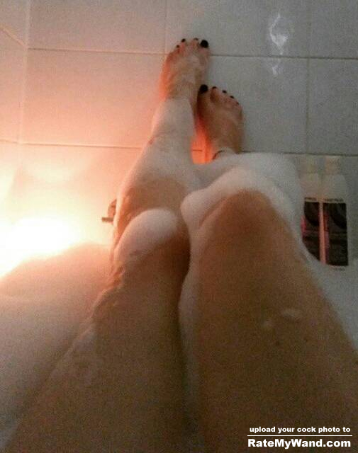 My gf's sexy feet and legs ;) - Rate My Wand