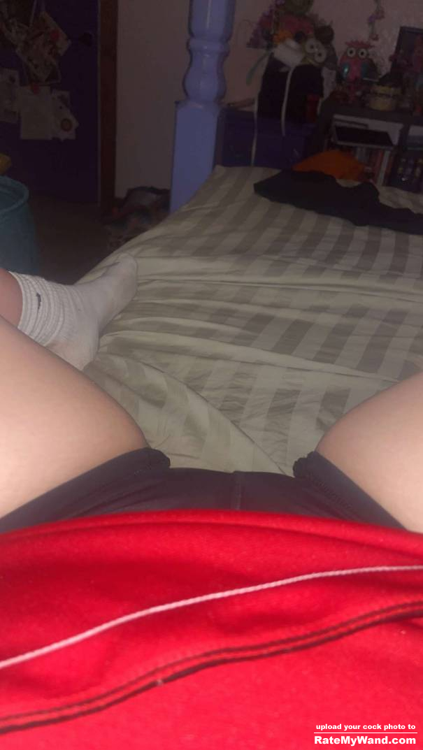 She's spreading her legs for my cock - Rate My Wand