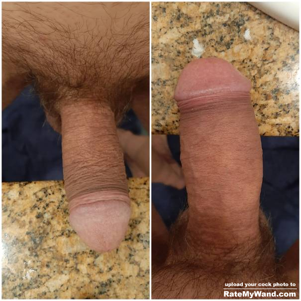 left cold dick vs waking up bathroomdick - Rate My Wand